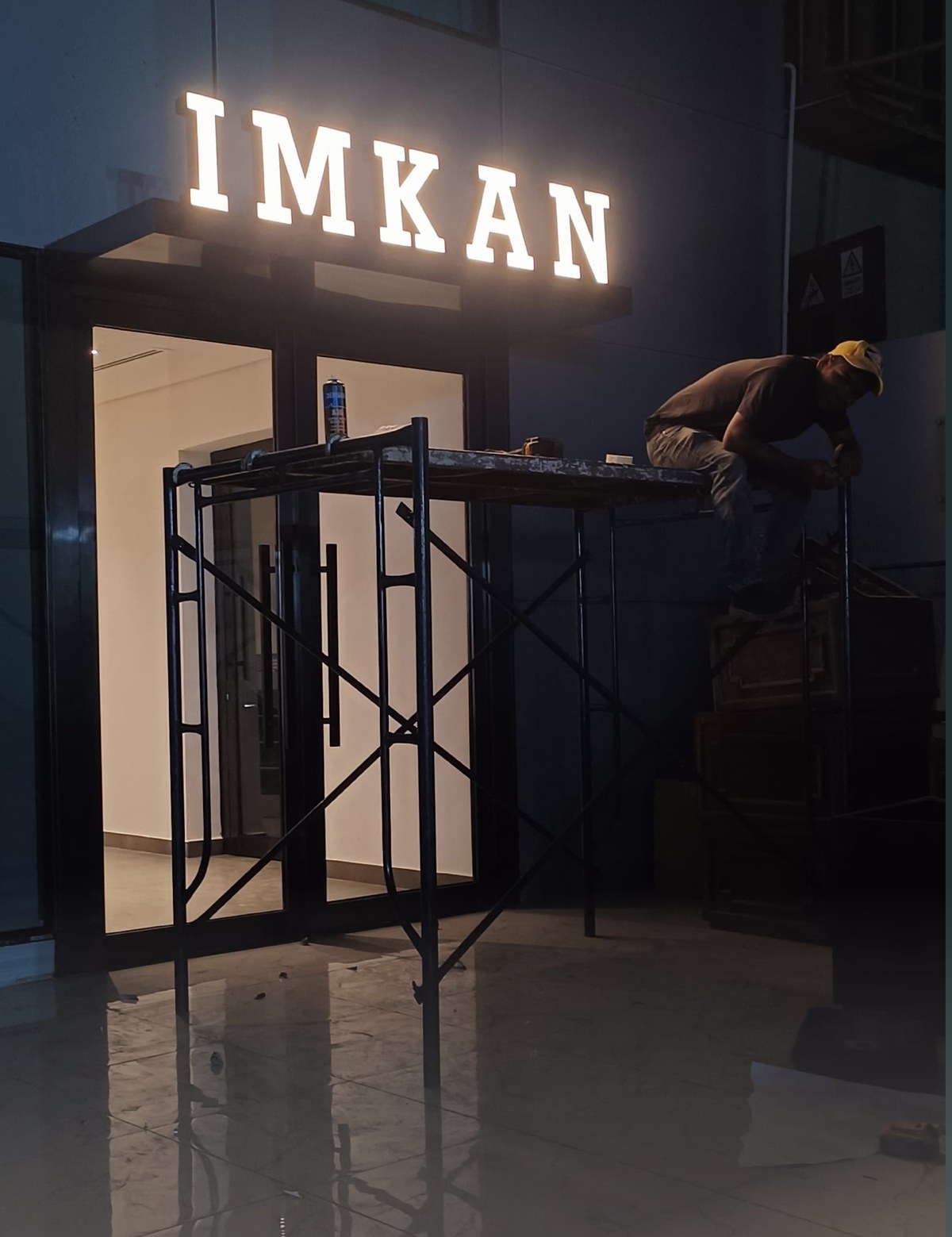 Signage & Fit-out — IMKAN